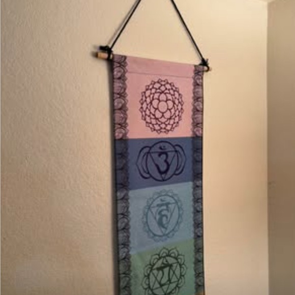 Chakra Wall Hanging Decor - Multicolor - Picture 2 of 3